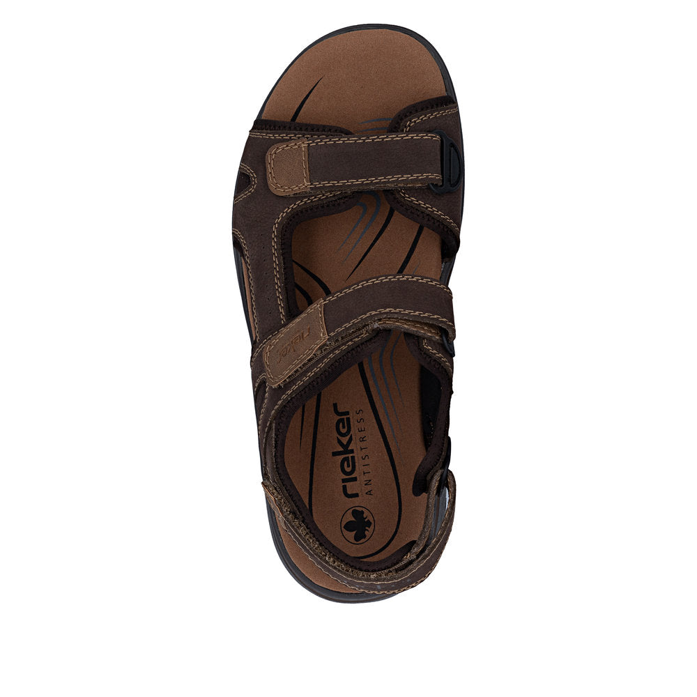 Rieker 26450-26 Brown G Fit Sandals