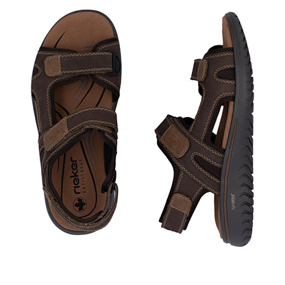 Rieker 26450-26 Brown G Fit Sandals