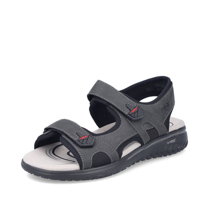 Rieker 26455-00 Black G Fit Sandals