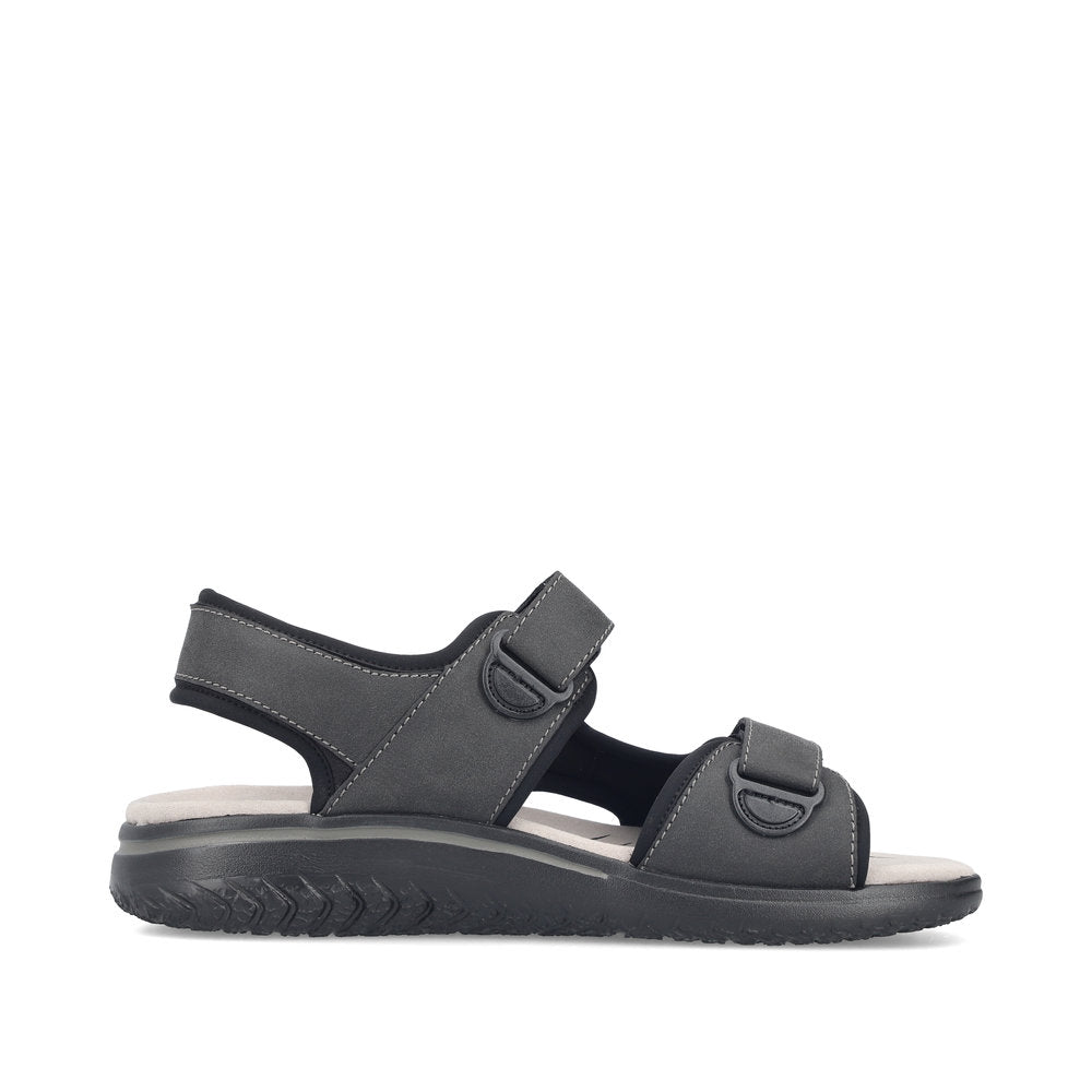 Rieker 26455-00 Black G Fit Sandals