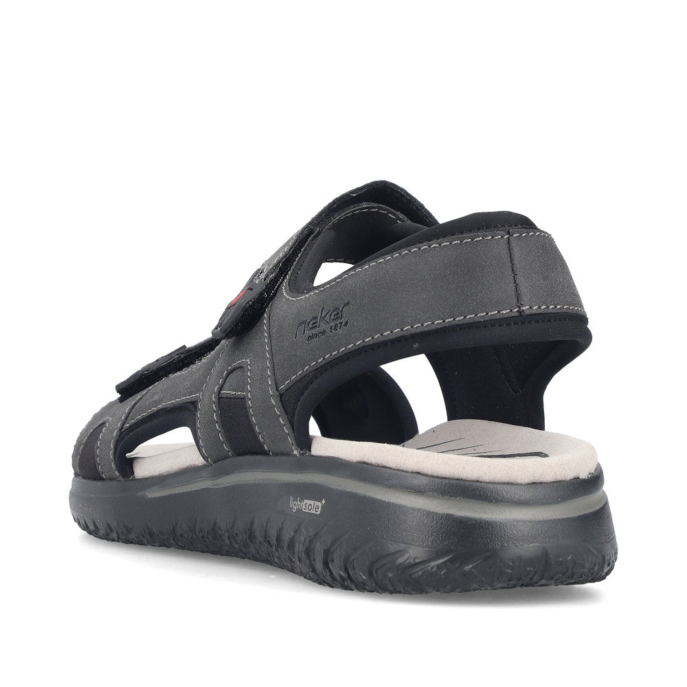 Rieker 26455-00 Black G Fit Sandals