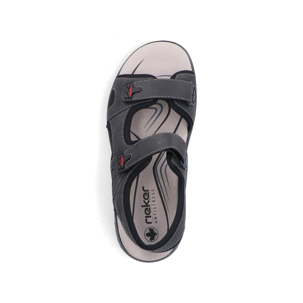Rieker 26455-00 Black G Fit Sandals