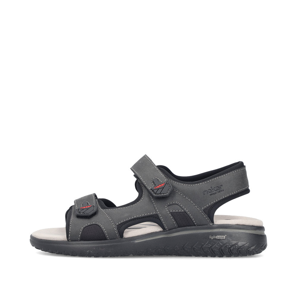 Rieker 26455-00 Black G Fit Sandals