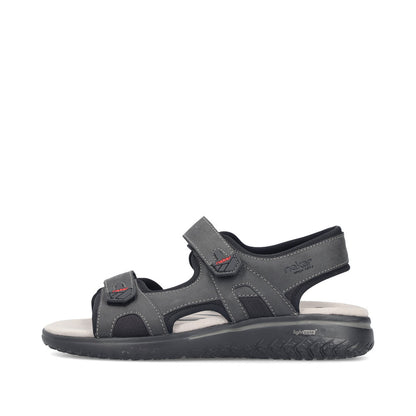 Rieker 26455-00 Black G Fit Sandals