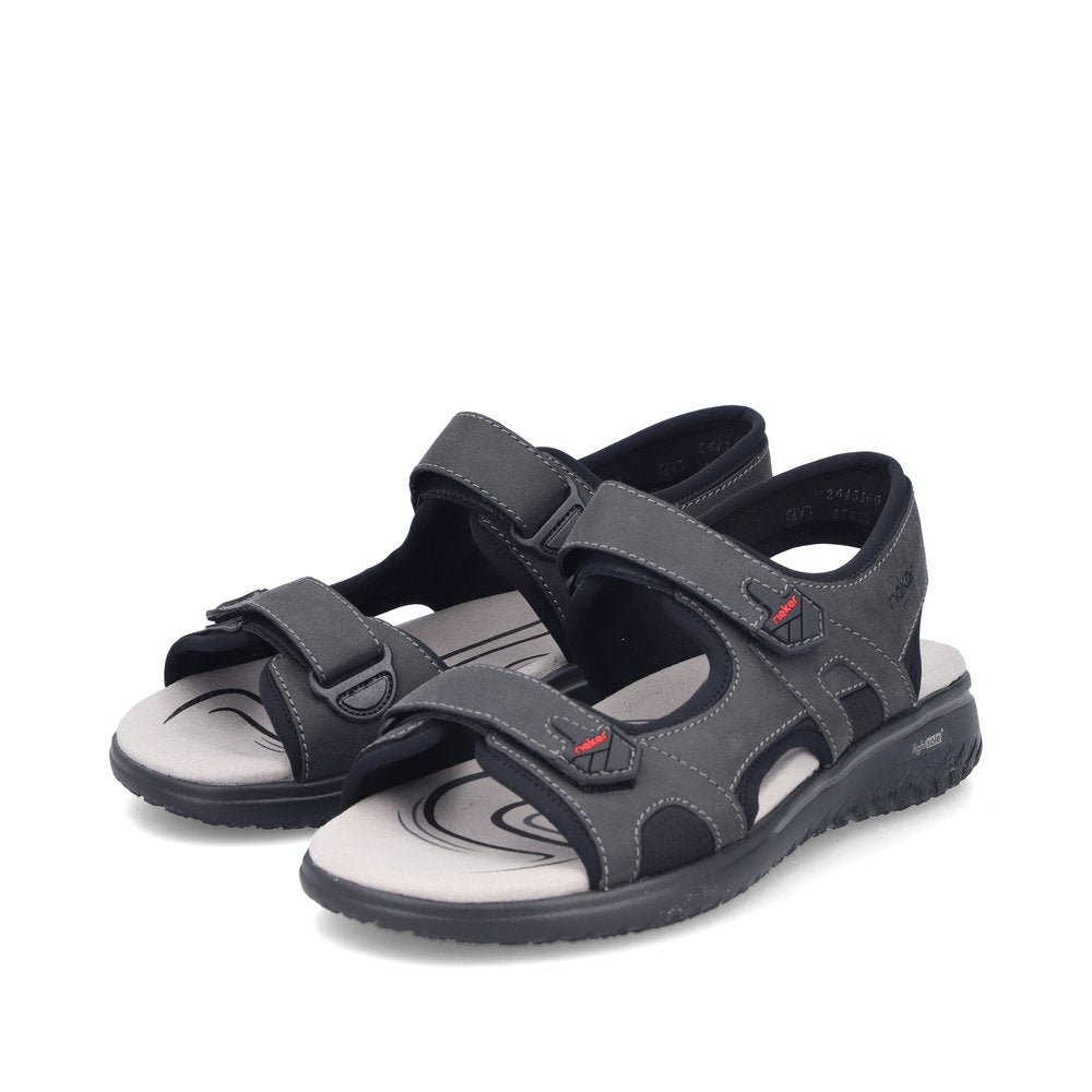 Rieker 26455-00 Black G Fit Sandals