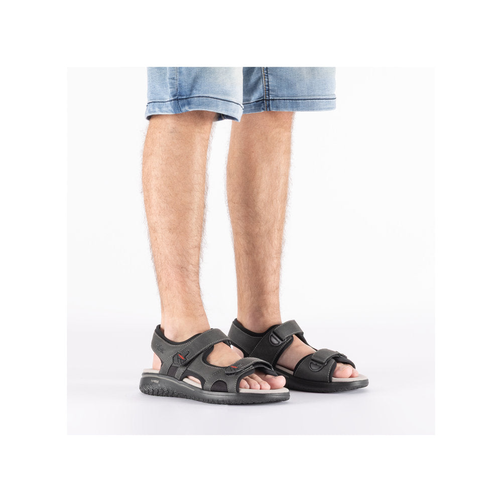 Rieker 26455-00 Black G Fit Sandals