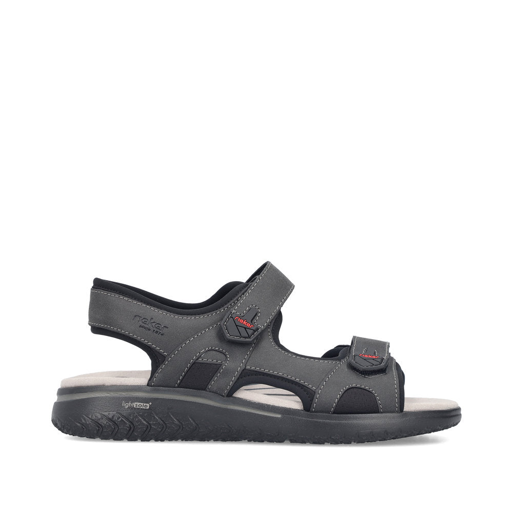 Rieker 26455-00 Black G Fit Sandals