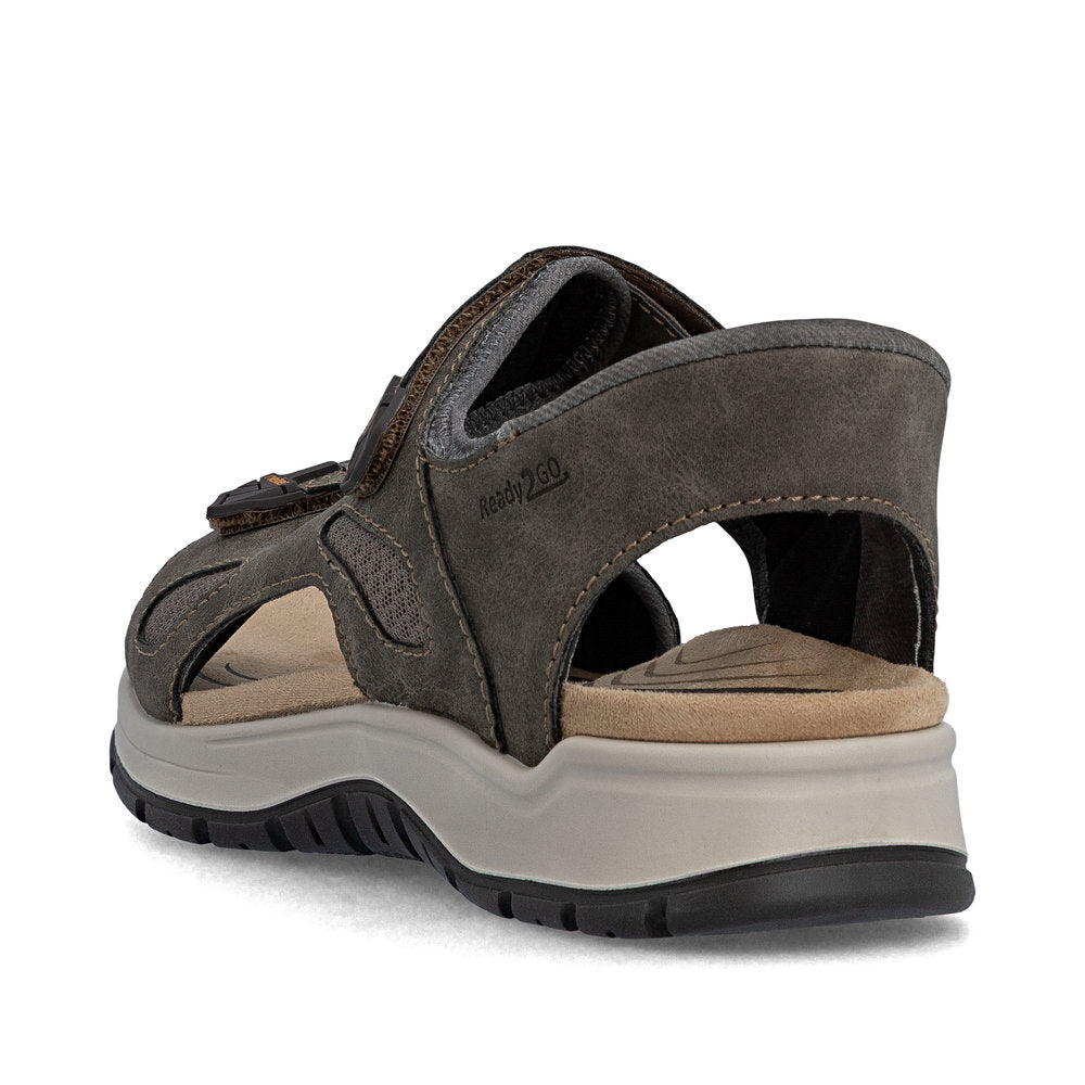 Rieker 26953-25 Kaffee Brown G Fit Sandals