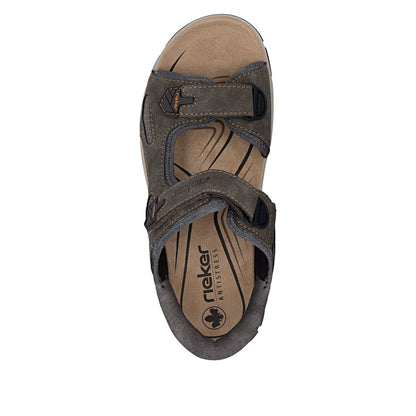 Rieker 26953-25 Kaffee Brown G Fit Sandals