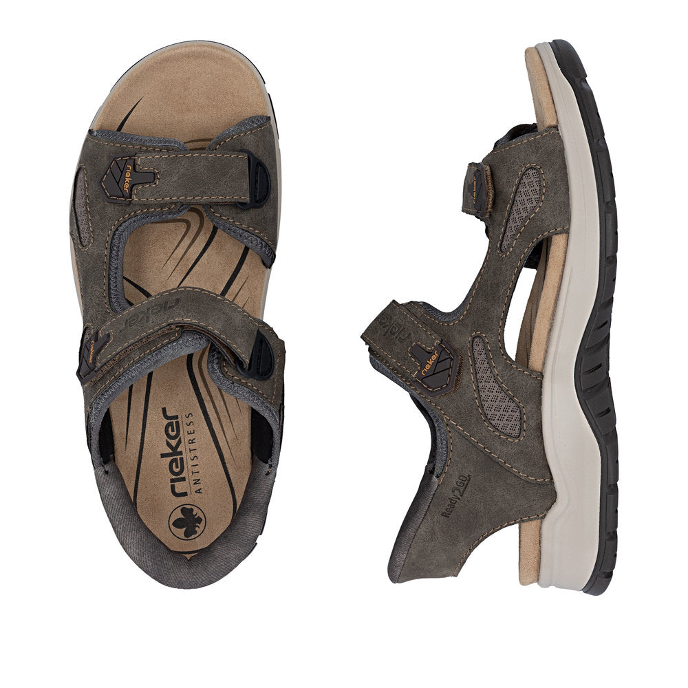 Rieker 26953-25 Kaffee Brown G Fit Sandals