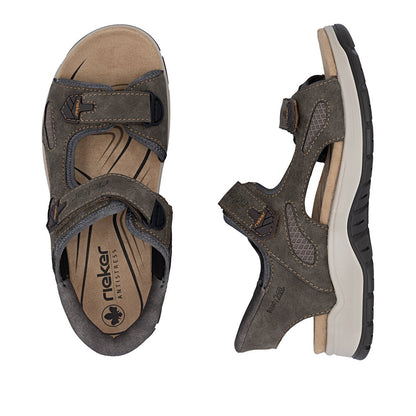 Rieker 26953-25 Kaffee Brown G Fit Sandals