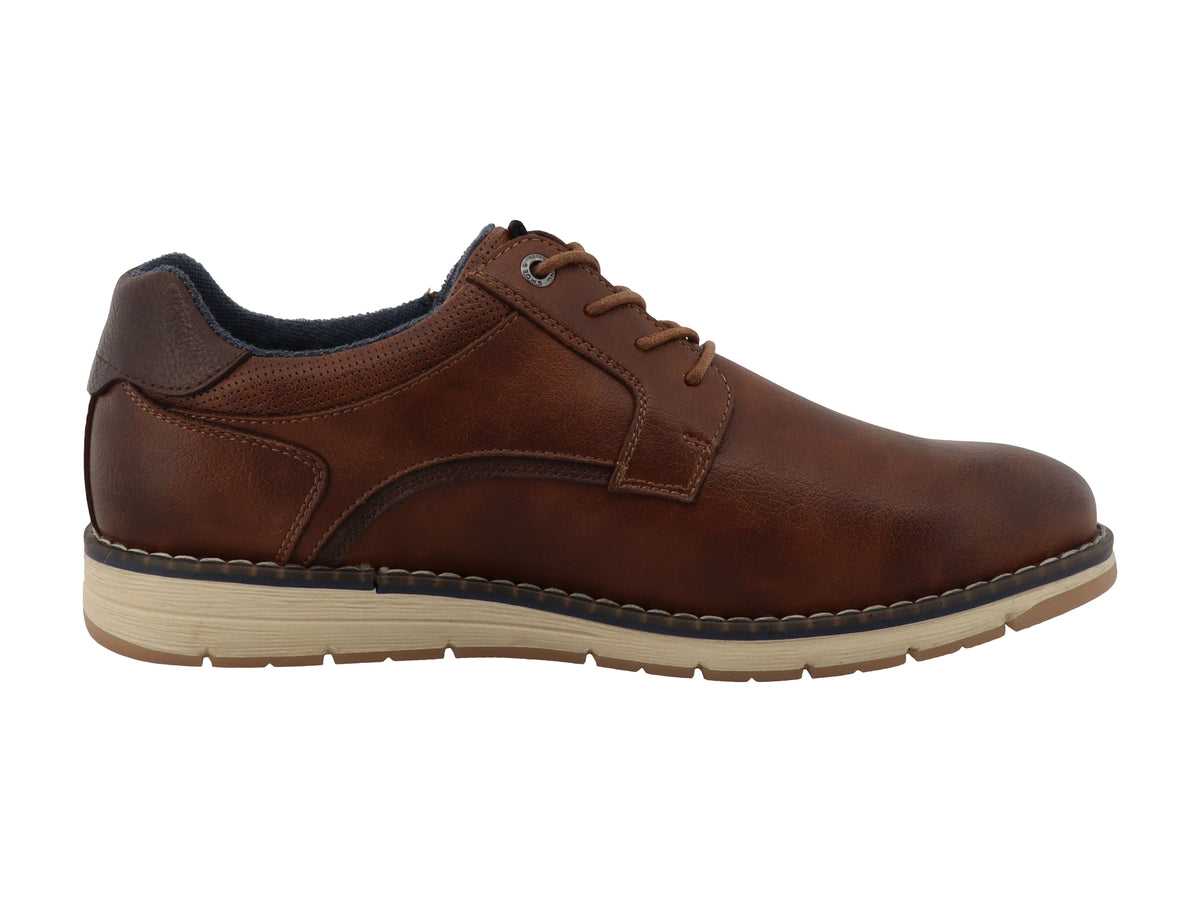 Mustang 26M003100400 Brown Lace Shoes with Zip