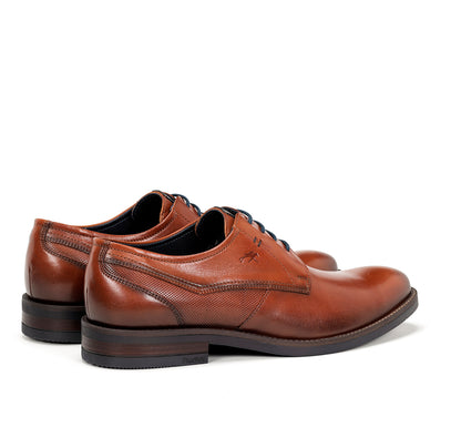 Fluchos F1626 Cuero Tan Lace Shoes