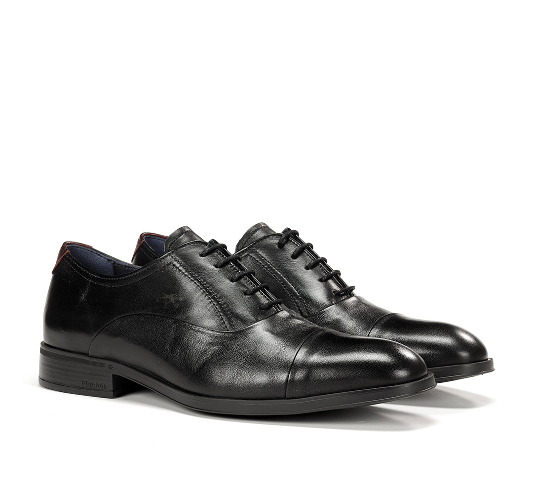Fluchos F1837 Black Lace Shoes
