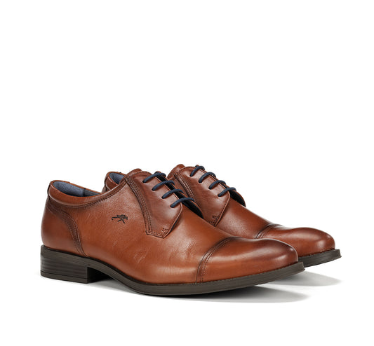 Fluchos 8412W Cuero Tan Lace Shoes