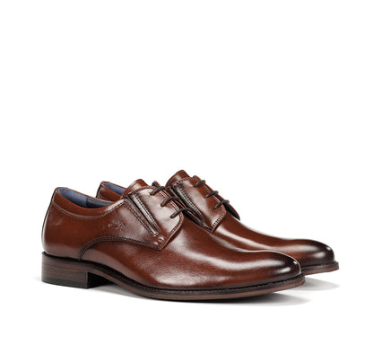 Fluchos F2160 Sierra Castano Brown Lace Shoes