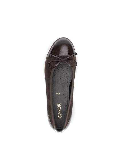 Gabor 3007.01.001 Mocca Brown Slip On Pumps