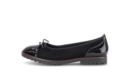 Gabor 3007.01.007 Black Slip On Pumps