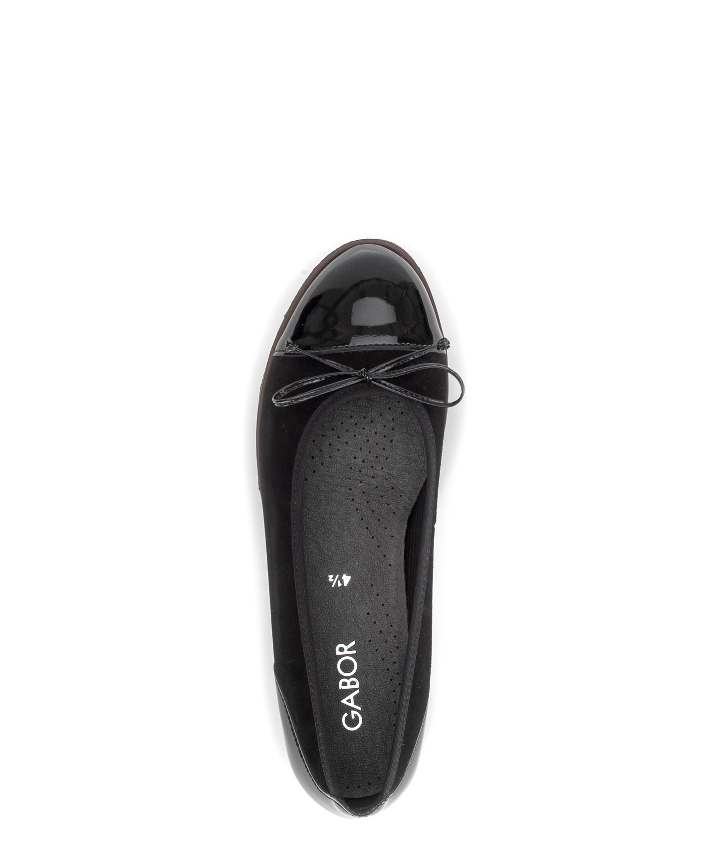 Gabor 3007.01.007 Black Slip On Pumps