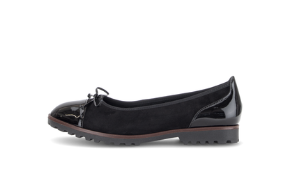 Gabor 3007.01.007 Black Slip On Pumps