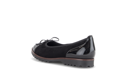 Gabor 3007.01.007 Black Slip On Pumps