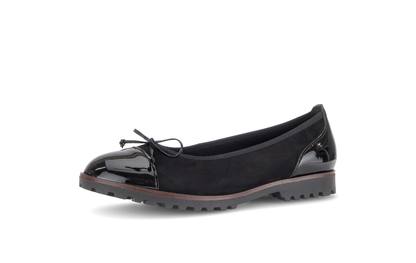 Gabor 3007.01.007 Black Slip On Pumps