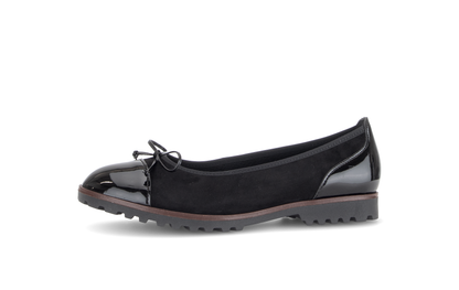 Gabor 3007.01.007 Black Slip On Pumps
