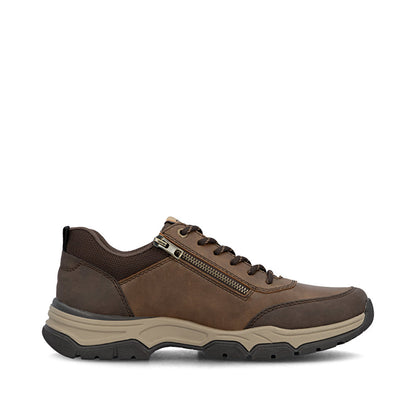 Rieker 31205-22 Brown Combi H Fit Lace Shoes