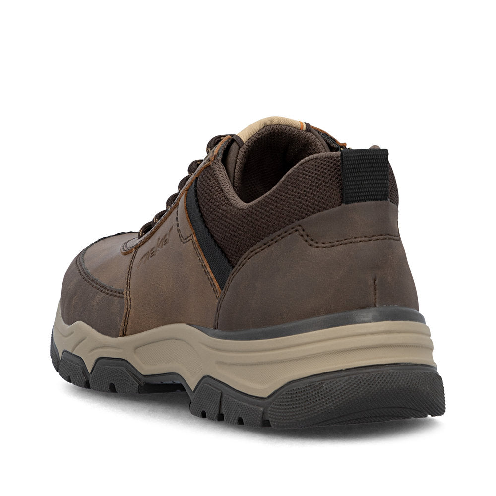 Rieker 31205-22 Brown Combi H Fit Lace Shoes