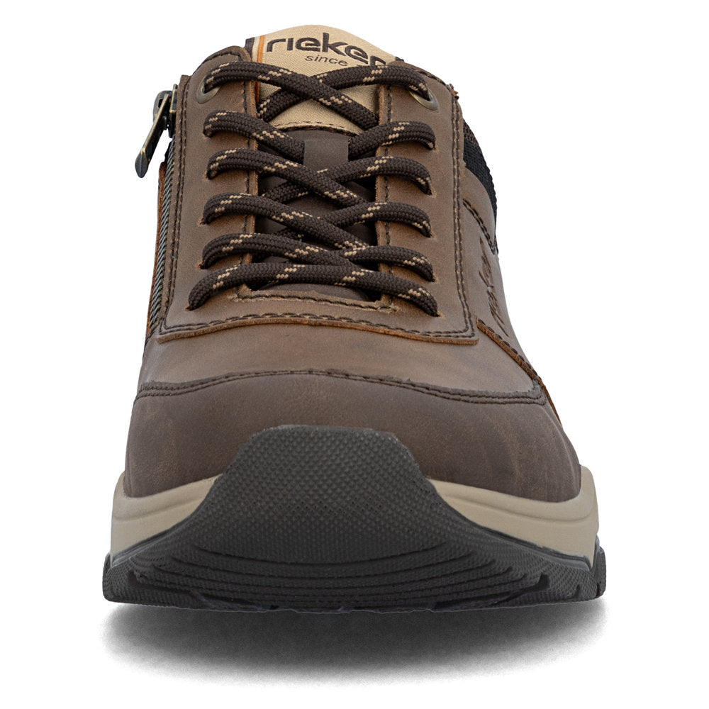 Rieker 31205-22 Brown Combi H Fit Lace Shoes