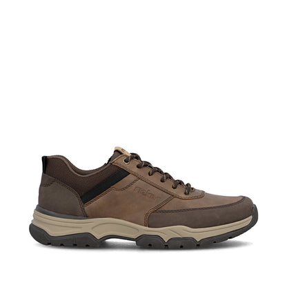 Rieker 31205-22 Brown Combi H Fit Lace Shoes