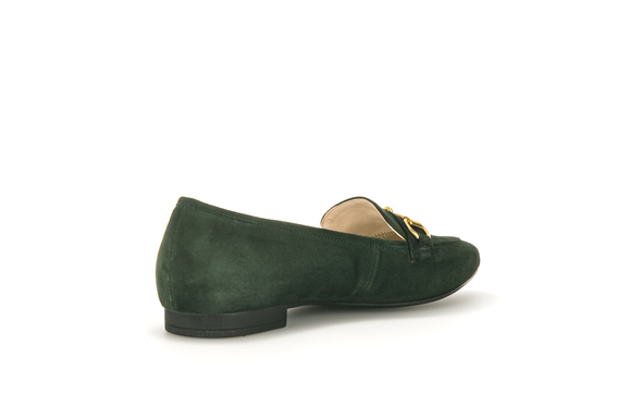 Gabor 31.302.19 Forest Green Slip On Loafers