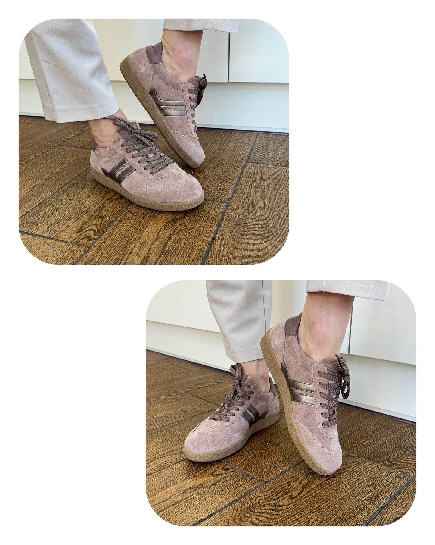 Gabor 73.300.10 Dark Rose Trainers