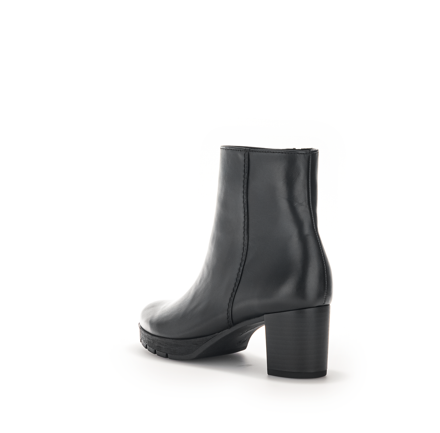 Gabor 32.071.57 Comfort Black Block Heel Ankle Boots