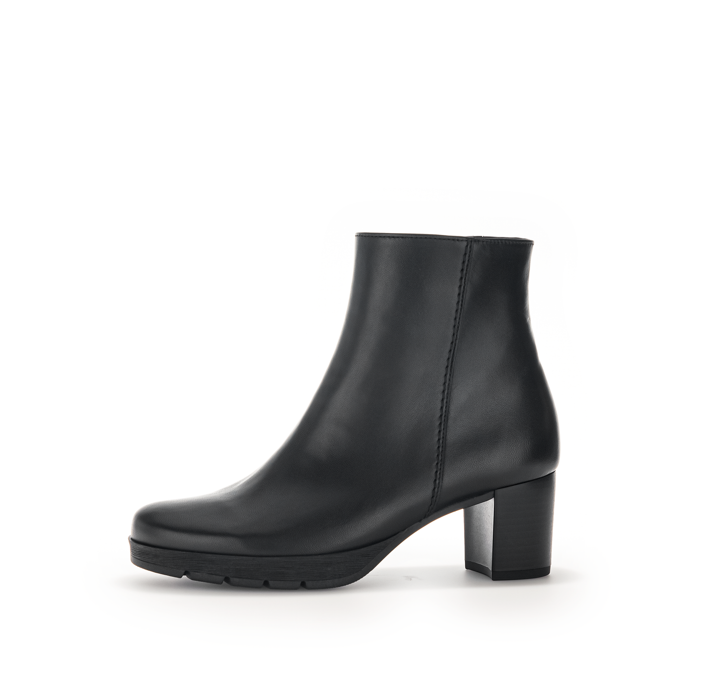 Gabor 32.071.57 Comfort Black Block Heel Ankle Boots