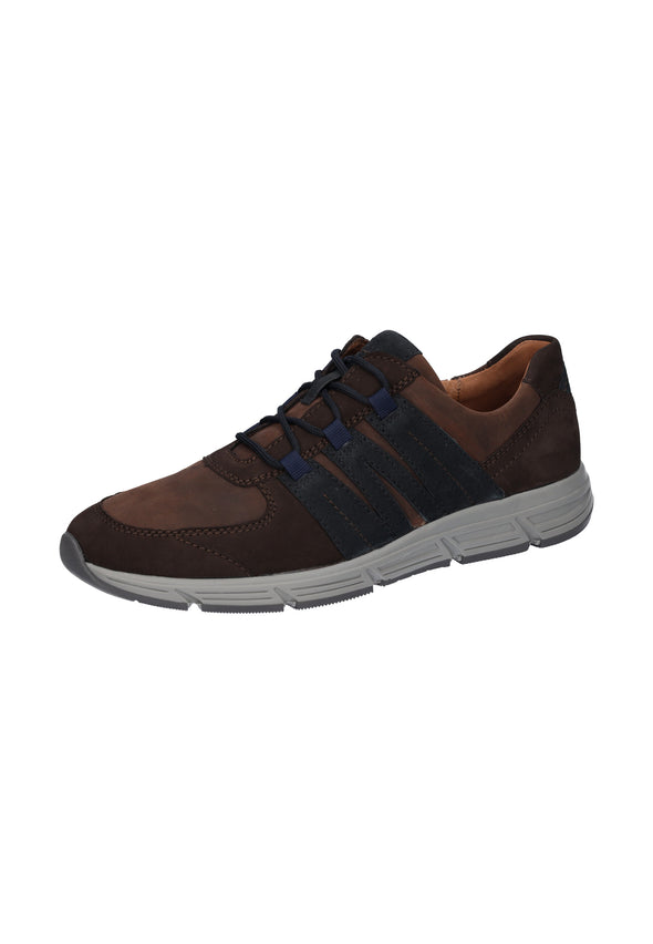 Waldlaufer 323004 429 355 Haslo Brown Navy Lace Shoes
