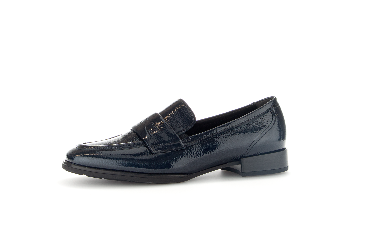 Gabor 32.434.86 Comfort G Fit Navy Slip On Loafers