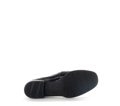 Gabor 32.434.86 Comfort G Fit Navy Slip On Loafers