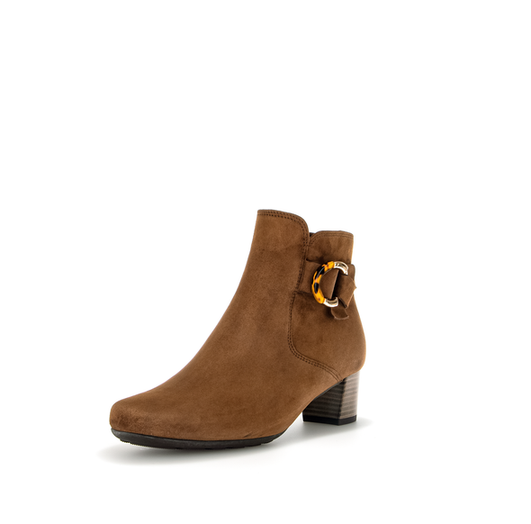 Gabor 32.824.41 Comfort G Fit Brown Ankle Boots