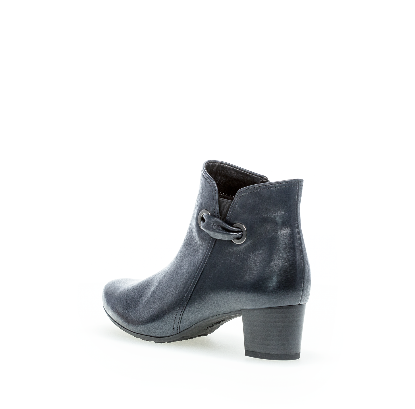 Gabor 32.827.56 Comfort G Fit Navy Ankle Boots