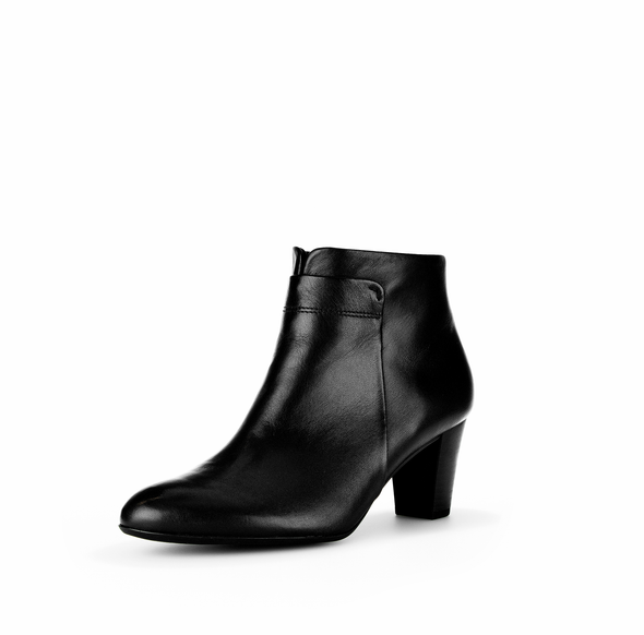 Gabor 32.961.27 Comfort Black Heel Ankle Boots