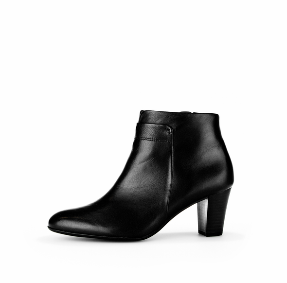 Gabor 32.961.27 Comfort Black Heel Ankle Boots