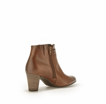 Gabor 32.961.34 Comfort G Fit Brown Heel Ankle Boots