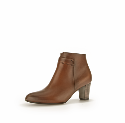 Gabor 32.961.34 Comfort G Fit Brown Heel Ankle Boots