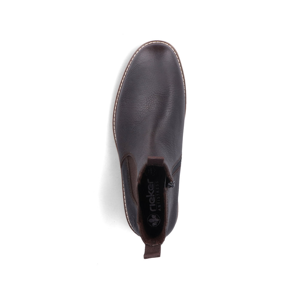 Rieker 33180-27 Brown Chelsea Boots