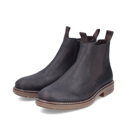 Rieker 33180-27 Brown Chelsea Boots