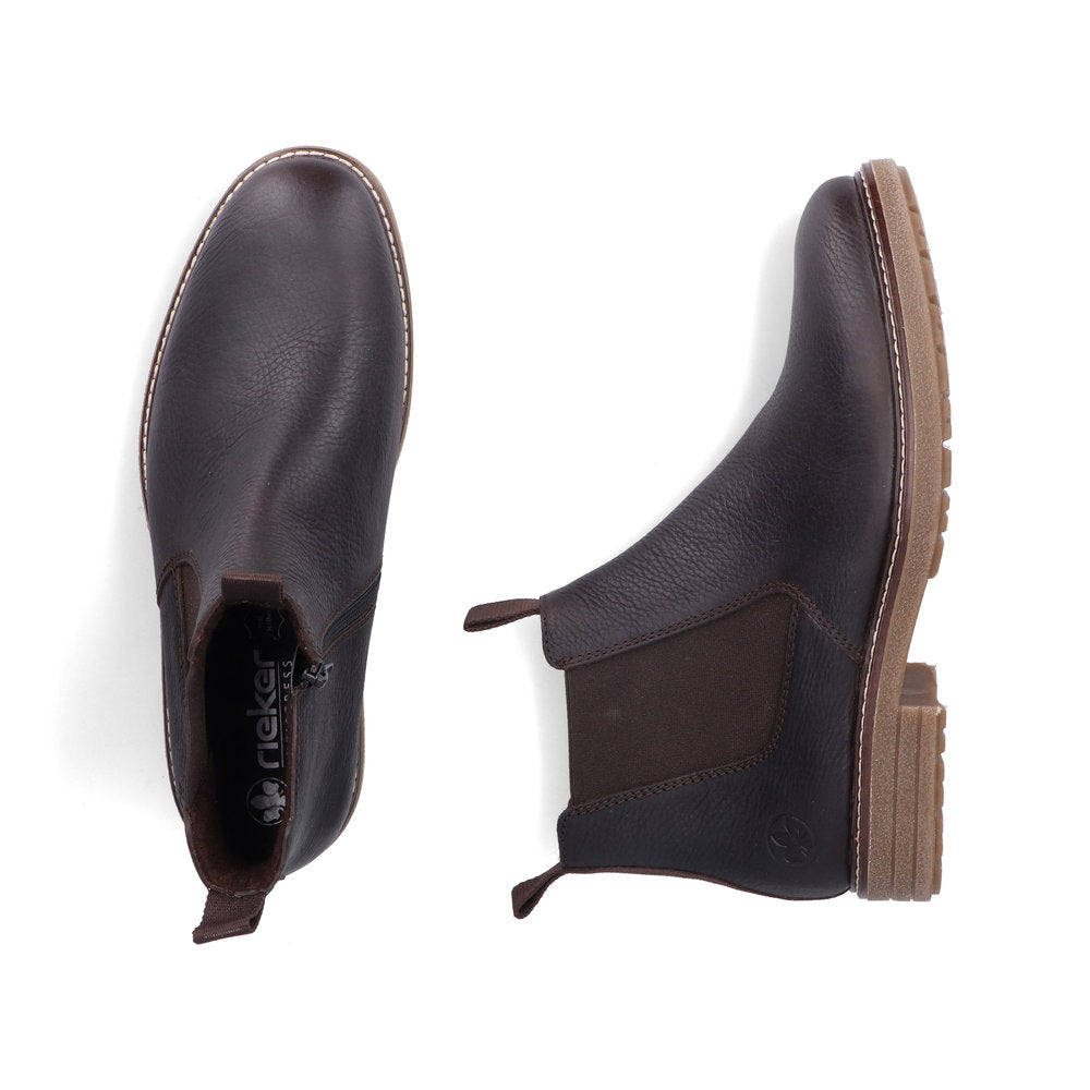 Rieker 33180-27 Brown Chelsea Boots