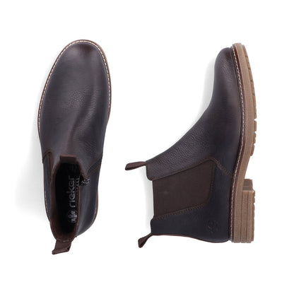 Rieker 33180-27 Brown Chelsea Boots