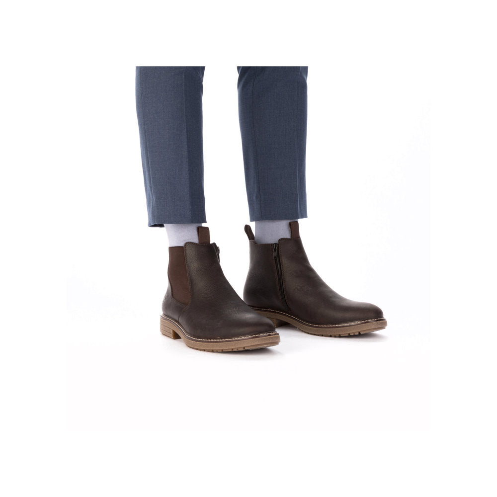Rieker 33180-27 Brown Chelsea Boots