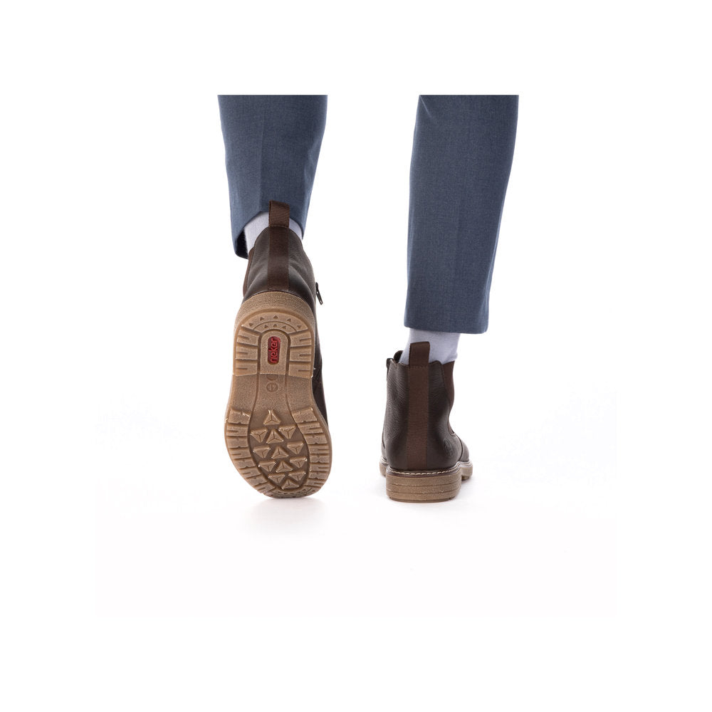 Rieker 33180-27 Brown Chelsea Boots